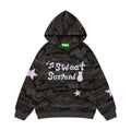 Cat star letter hoodie