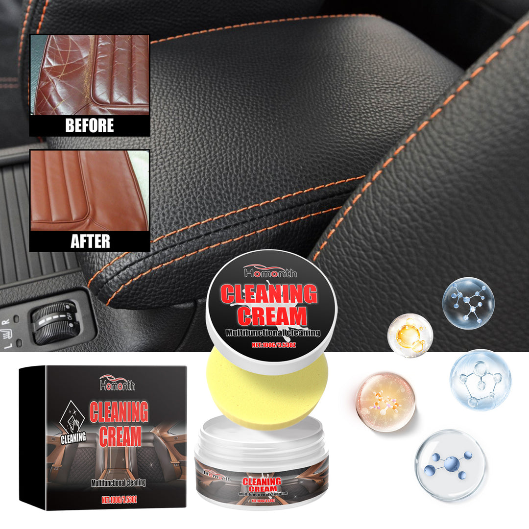 Cleaning Cream, Sofa Seat Polishing Complementary Color Brightening Scratch Care Repair Cream