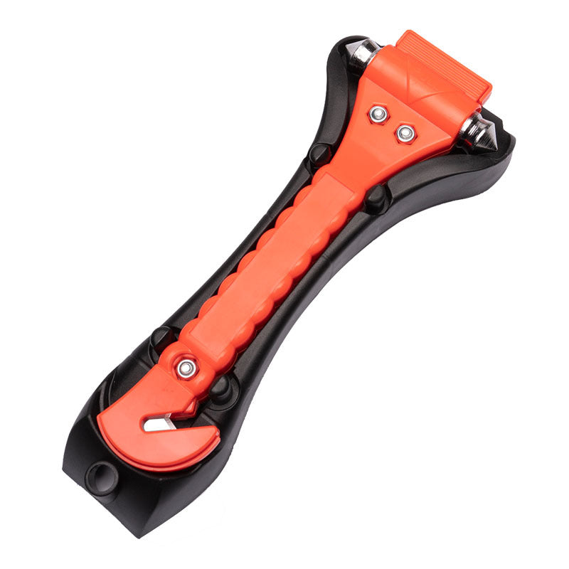 Car 2-in-1 safety hammer with base life-saving emergency hammer fire escape hammer car mounted window breaker
