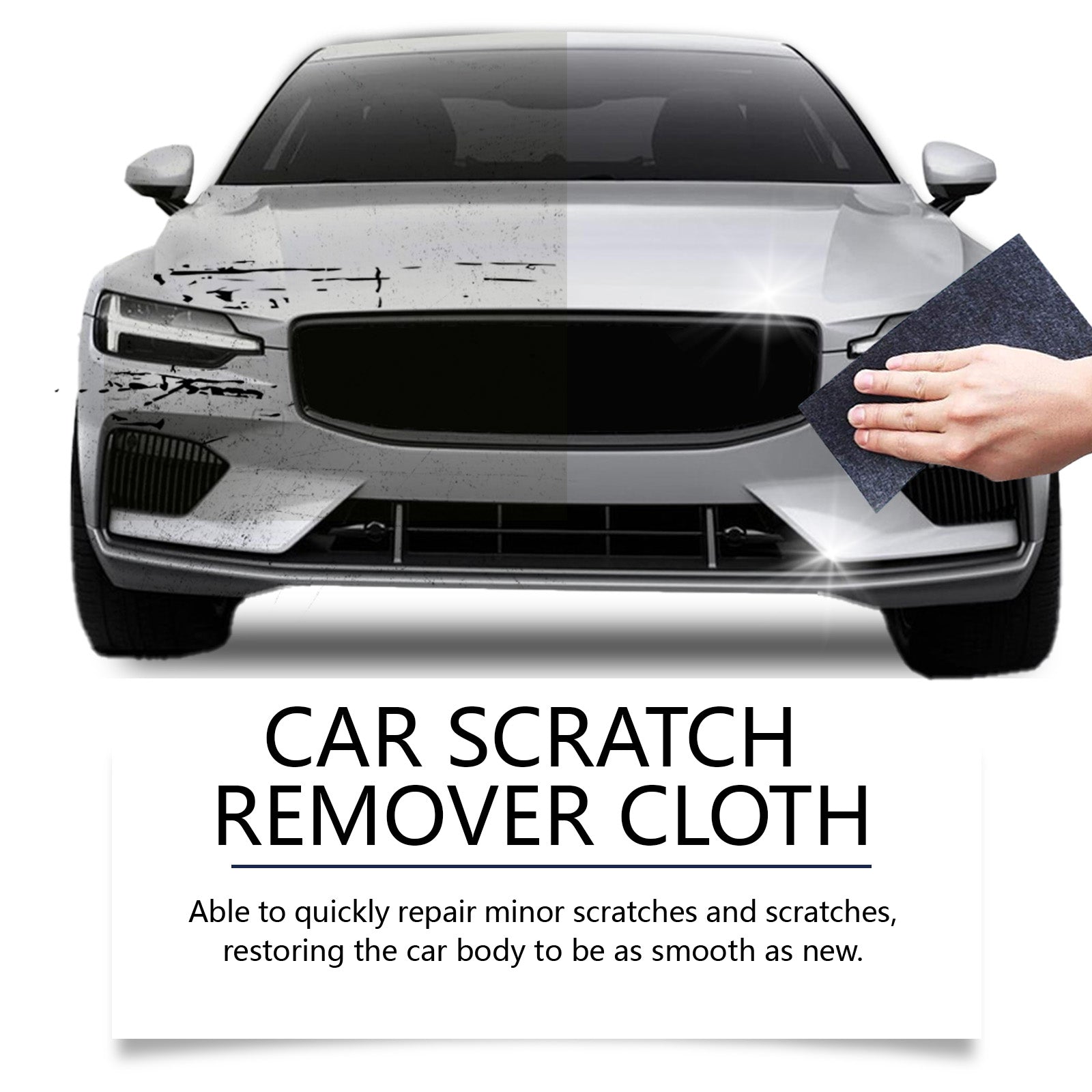 Car Scratch Polishing Cloth, Car Paint Scratch Water Stain Cleaning Repair Scratch Polishing Cloth