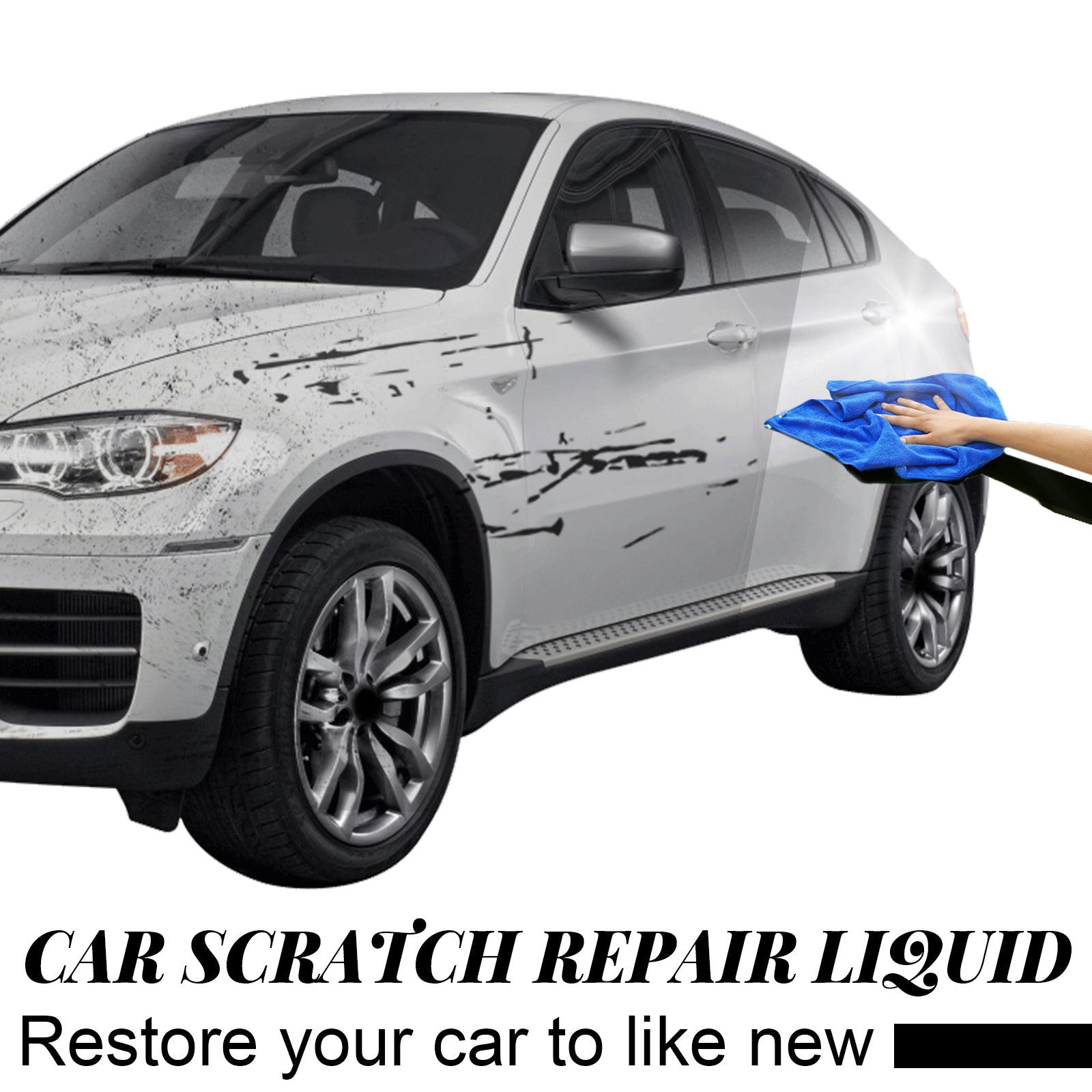 Rayhong Car Scratch Repair Liquid, Car Paint Scratches Scratch Paint Polishing Refurbishment Maintenance And Care Solution