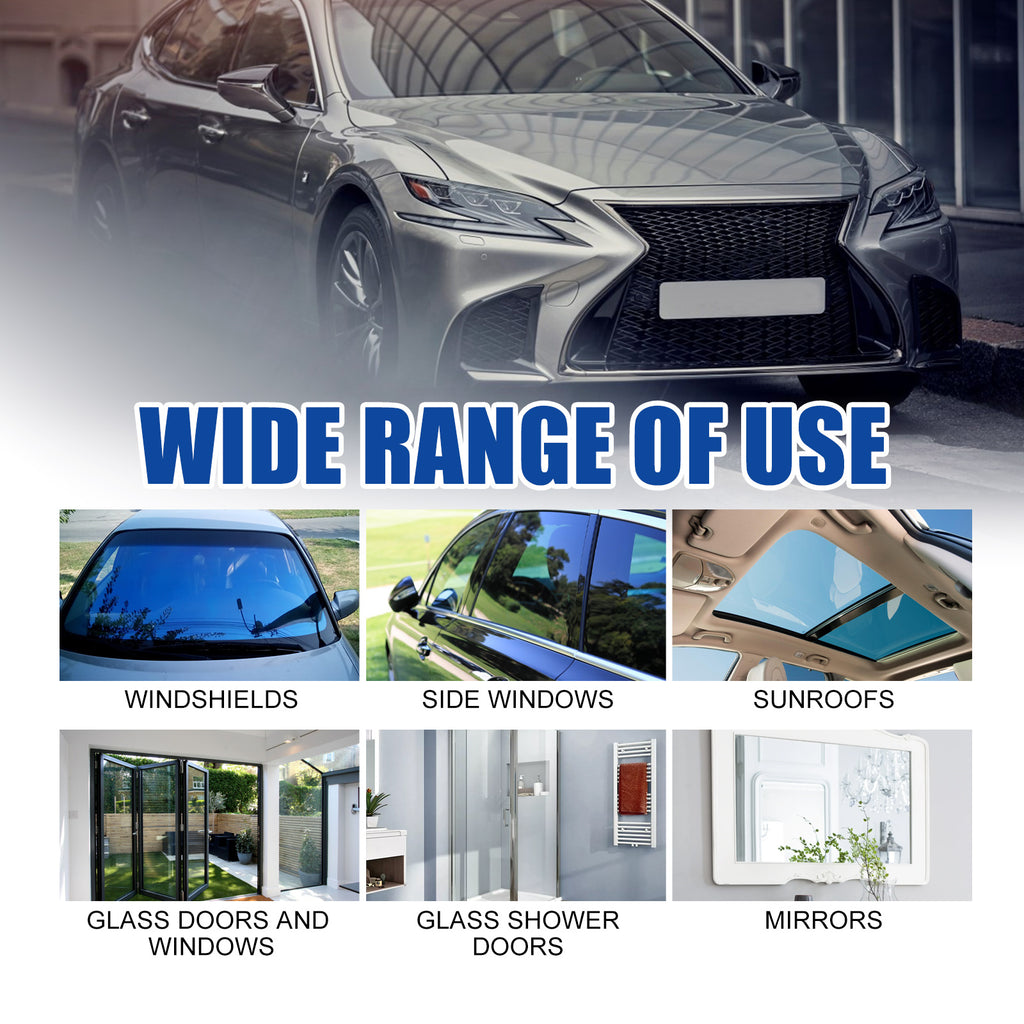 Rayhong 2 In 1 Car Oil Film Cleaner Oil Film Cleaner For Car Front Windshield Window Stains
