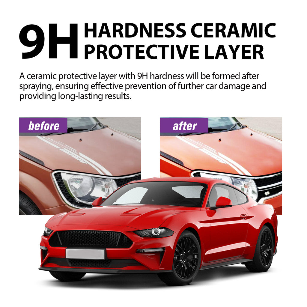Rayhong Car Coating Spray Car Paint Brightening Refurbished Dust Cleaning Oil Maintenance Coating Agent