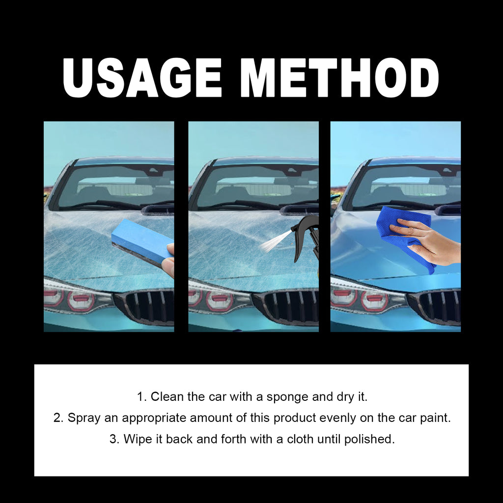 Rayhong Coating Agent 3-In-1 Oil Removal Polishing Protection Repair Scratches Car Paint Cleaning And Maintenance Coating