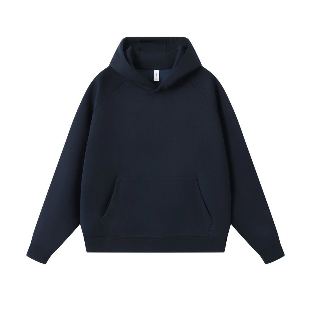 Loose hooded sweatshirt