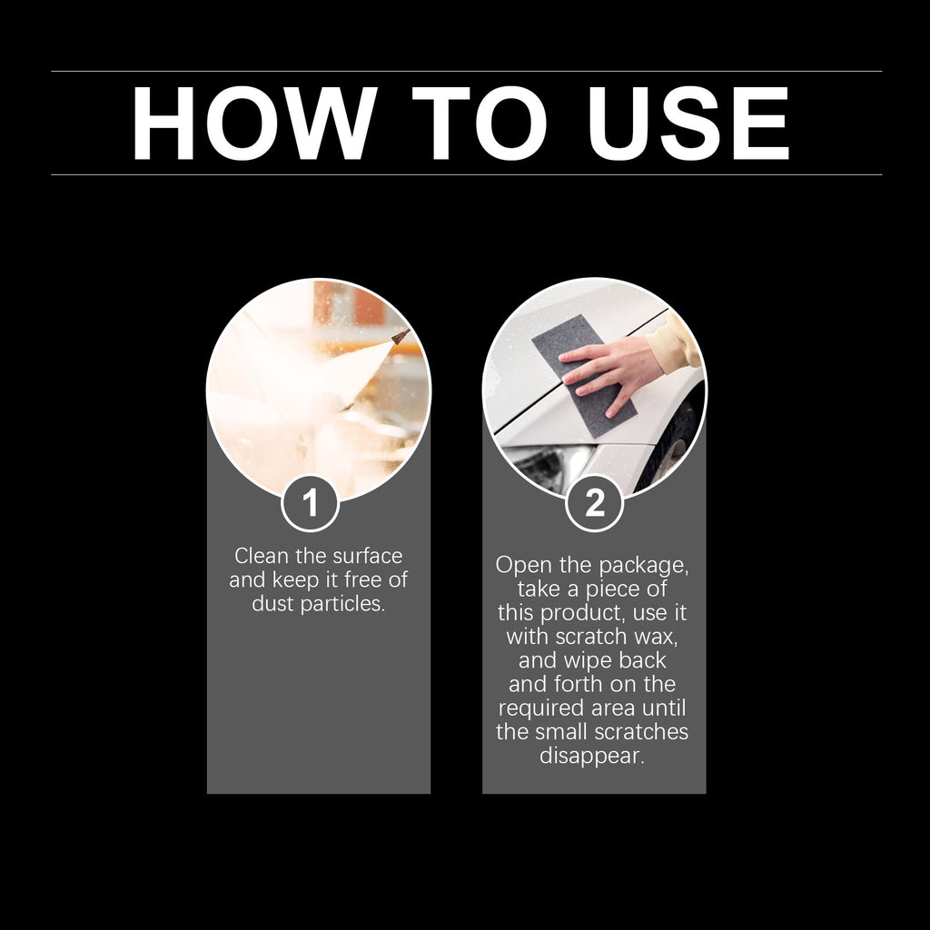 Car Scratch Polishing Cloth, Car Paint Scratch Water Stain Cleaning Repair Scratch Polishing Cloth