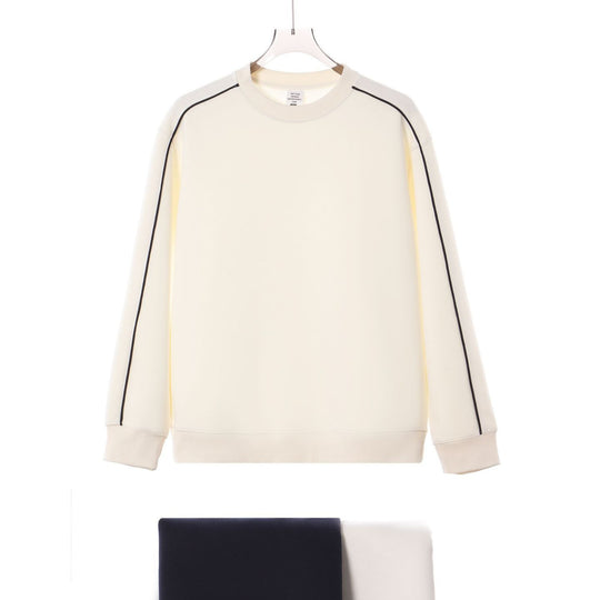 felpa girocollo uomo color block