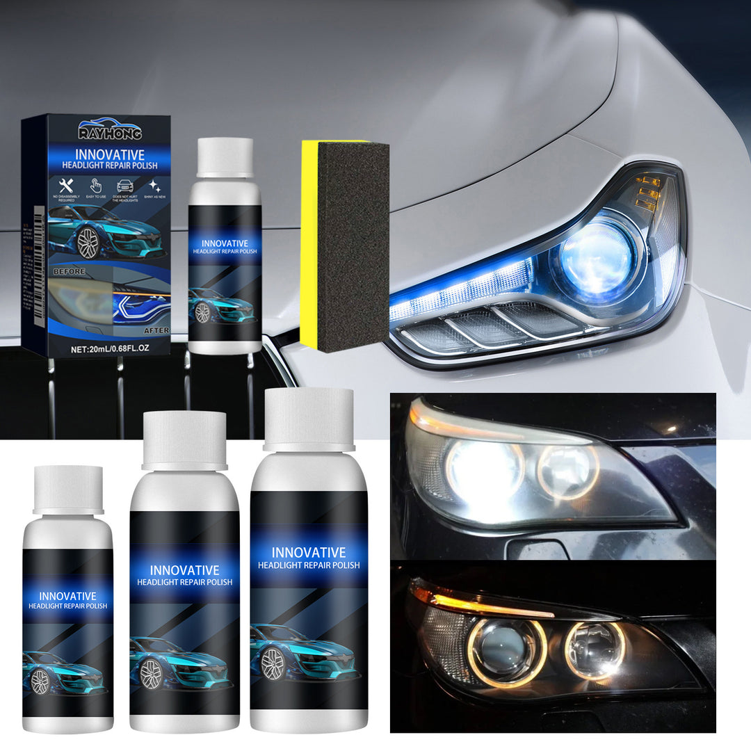 Rayhong Car Headlight Repair Liquid (50ml Box) Car Headlight Crystal Coating Refurbishment And Repair Agent Tool Car Headlight Coating Refurbishment And Repair Agent