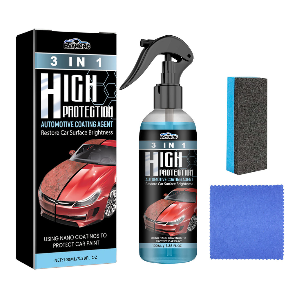 Coating Agent 3-In-1 Oil Removal Polishing Protection Repair Scratches Car Paint Cleaning And Maintenance Coating