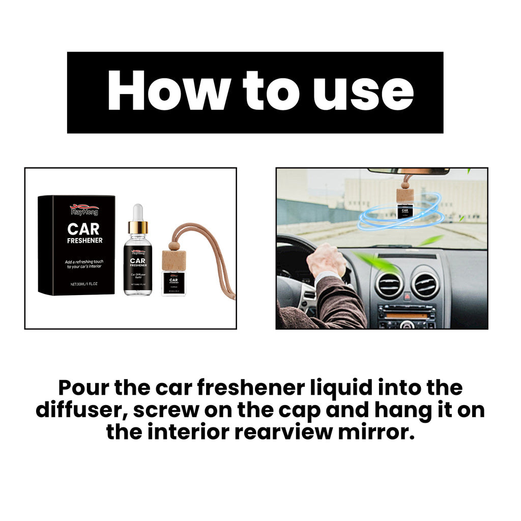 Car Fragrance Freshener Set, Inside The Car Aromatherapy Hanging Decoration Fragrance And Deodorization Lasting Fresh Air