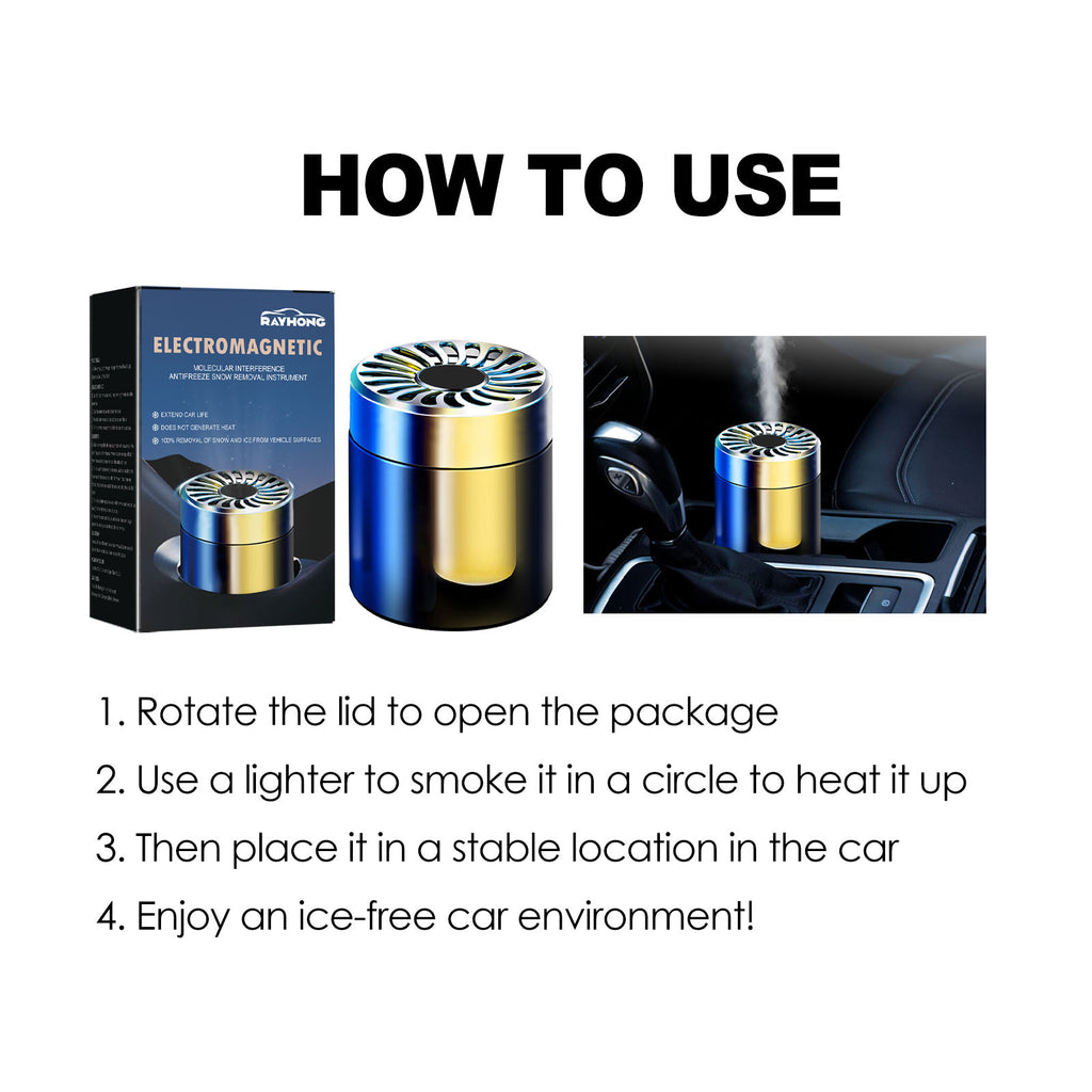 Deicer Car Glass Deicer Snow Removal Tool Quick Portable Car Window Deicer