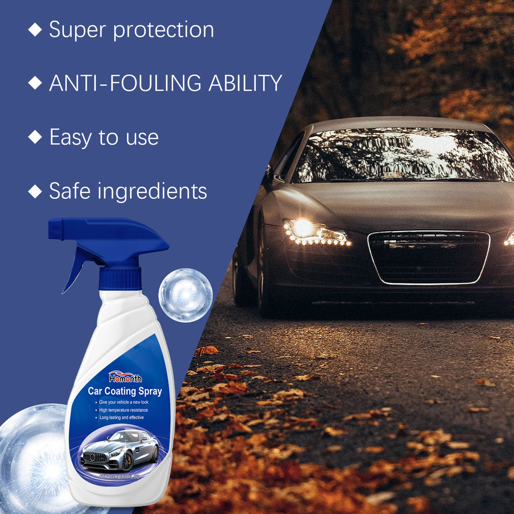Homonth Car Coating Agent, Protect Car Paint, Improve Gloss, Anti-Stain Clean And Refurbished Car Coating Agent