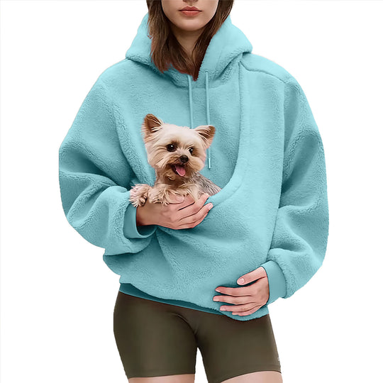 dog carrier hoodie