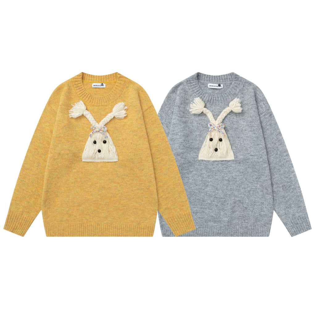 Loose men's and women's sweaters