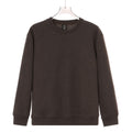 Loose fit crew neck long sleeve sweatshirt