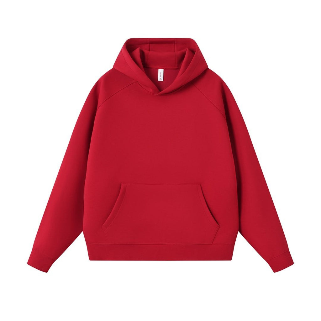 Loose hooded sweatshirt