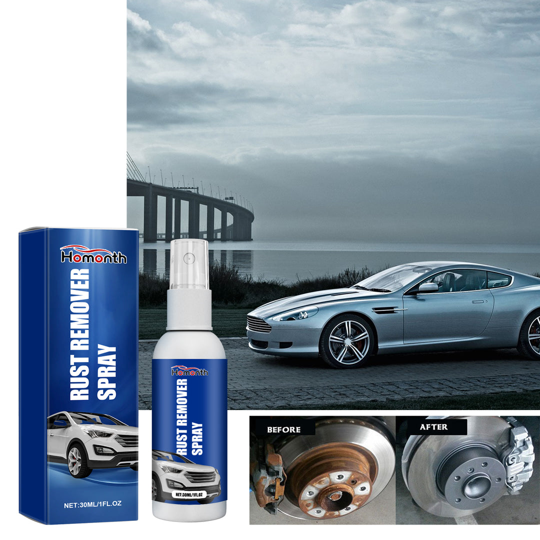 Rust Remover Spray, Car Wheel Reconditioning Rust Removal Paint Polishing Cleaning Decontamination Spray