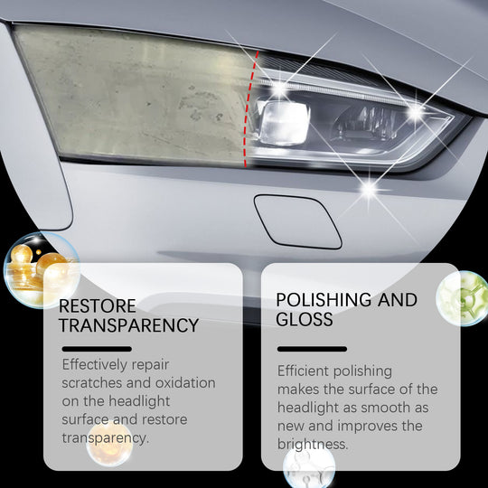 car headlight polishing paste