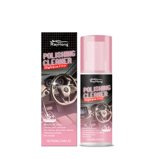 Rayhong Automotive Interior Polishing Agent, Automotive Leather Interior Maintenance, Cleaning, Care, Polishing And Refurbishment Agent