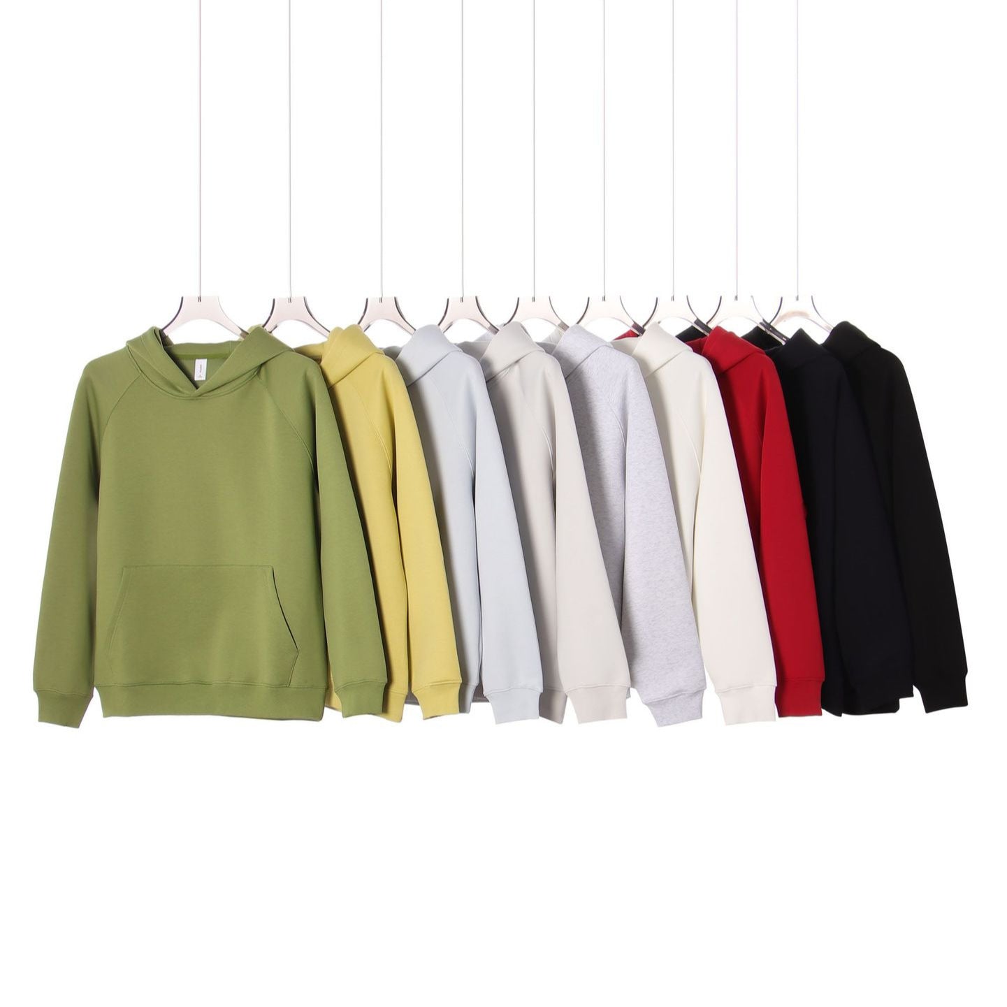 Loose hooded sweatshirt