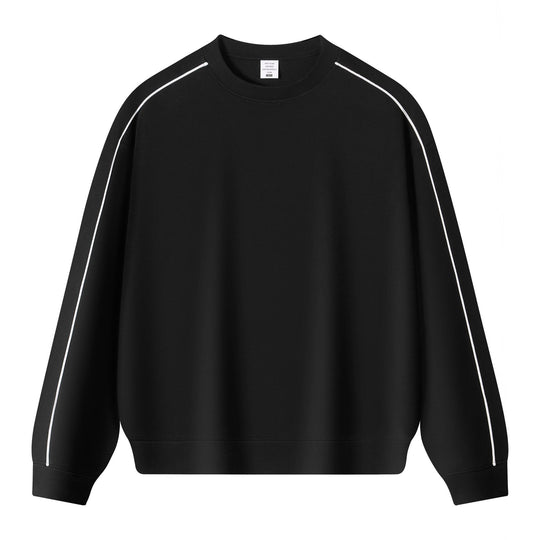 felpa girocollo uomo color block