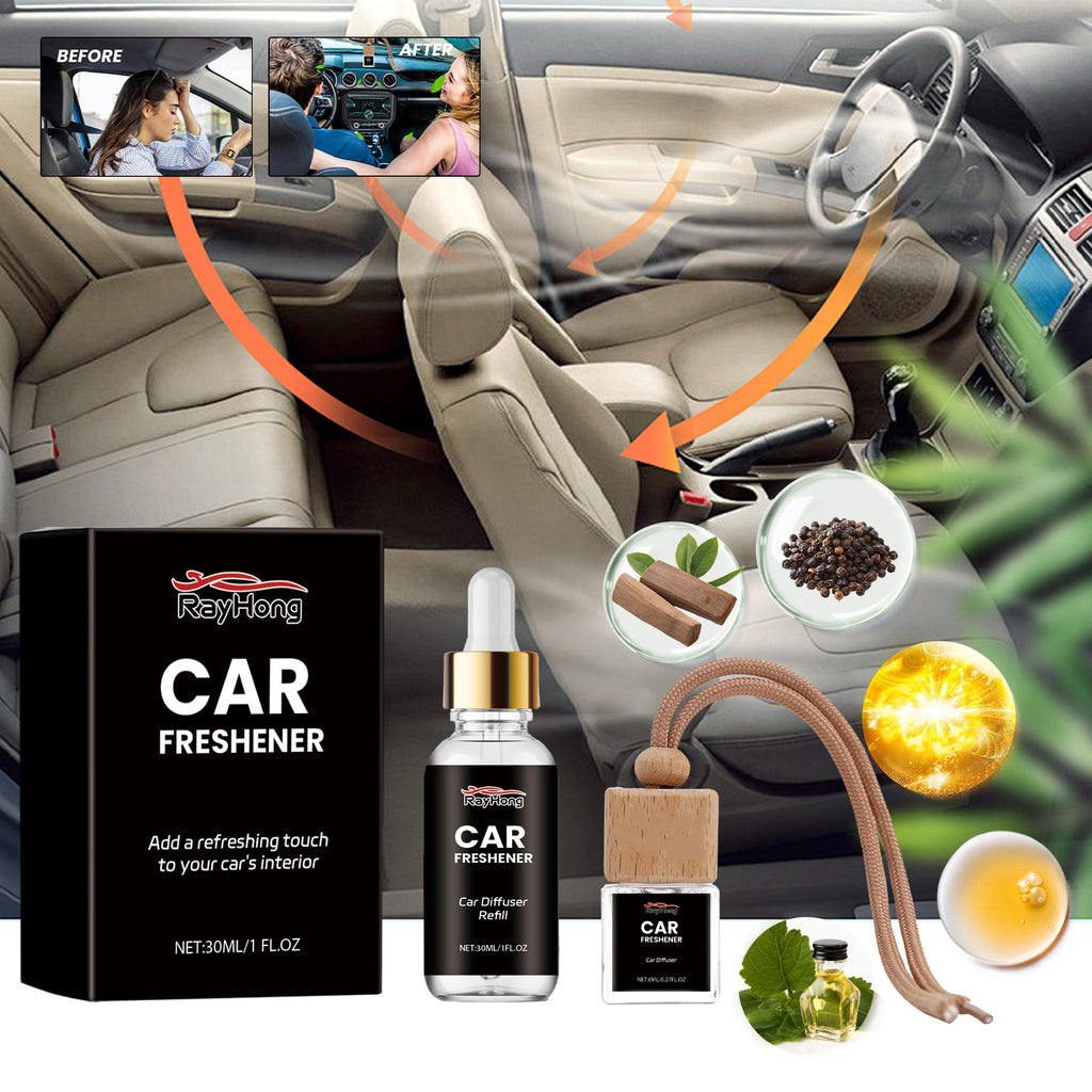 Car Fragrance Freshener Set, Inside The Car Aromatherapy Hanging Decoration Fragrance And Deodorization Lasting Fresh Air
