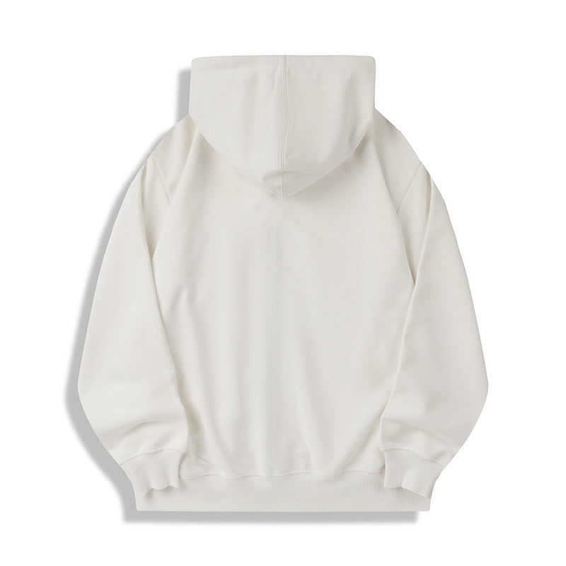 felpa con cappuccio e zip uomo