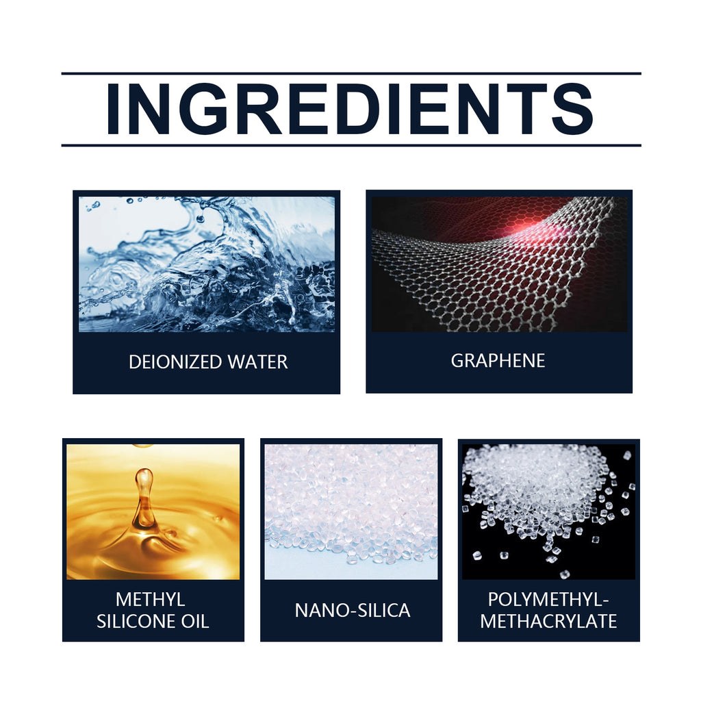 Automotive Nano-Ceramic Coating Decontamination Polishing Brightening Repair Scratch Maintenance Paint Plating Agent