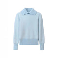 Women's Autumn/Winter Warm Knitted Base Sweater with Collar