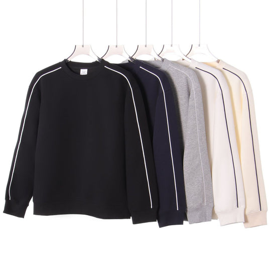felpa girocollo uomo color block