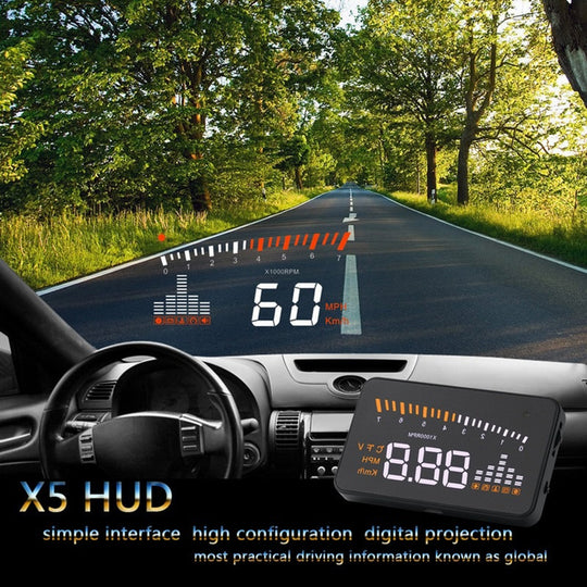 OBD2 car HUD