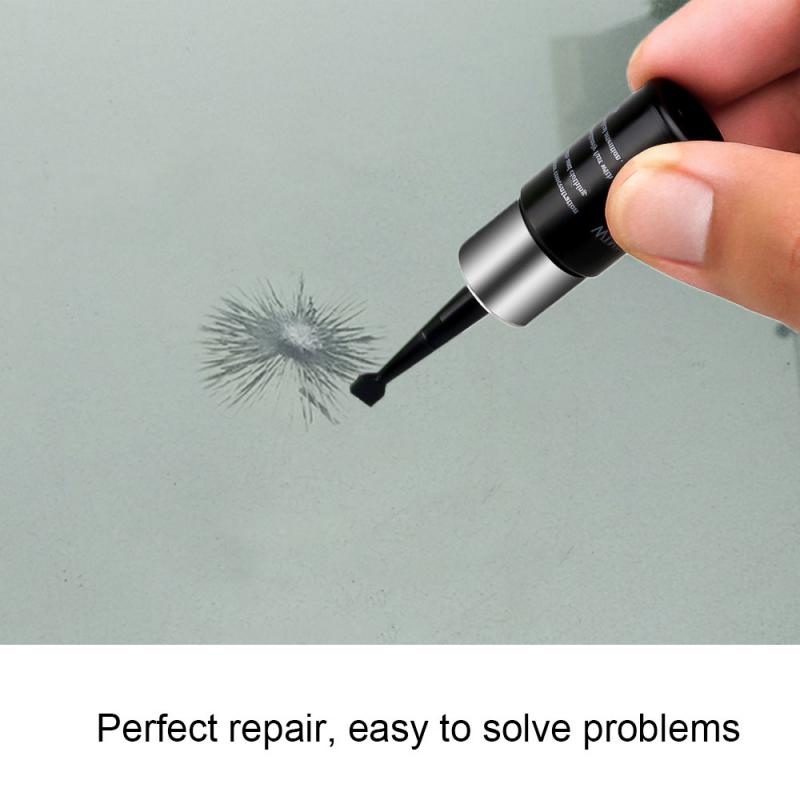 2pcs Car Window Glass Cracked Scratch Repair Tools DIY Windshield Scratch Repair Tool Glass Scratch Repair Liquid Sealants TSLM2