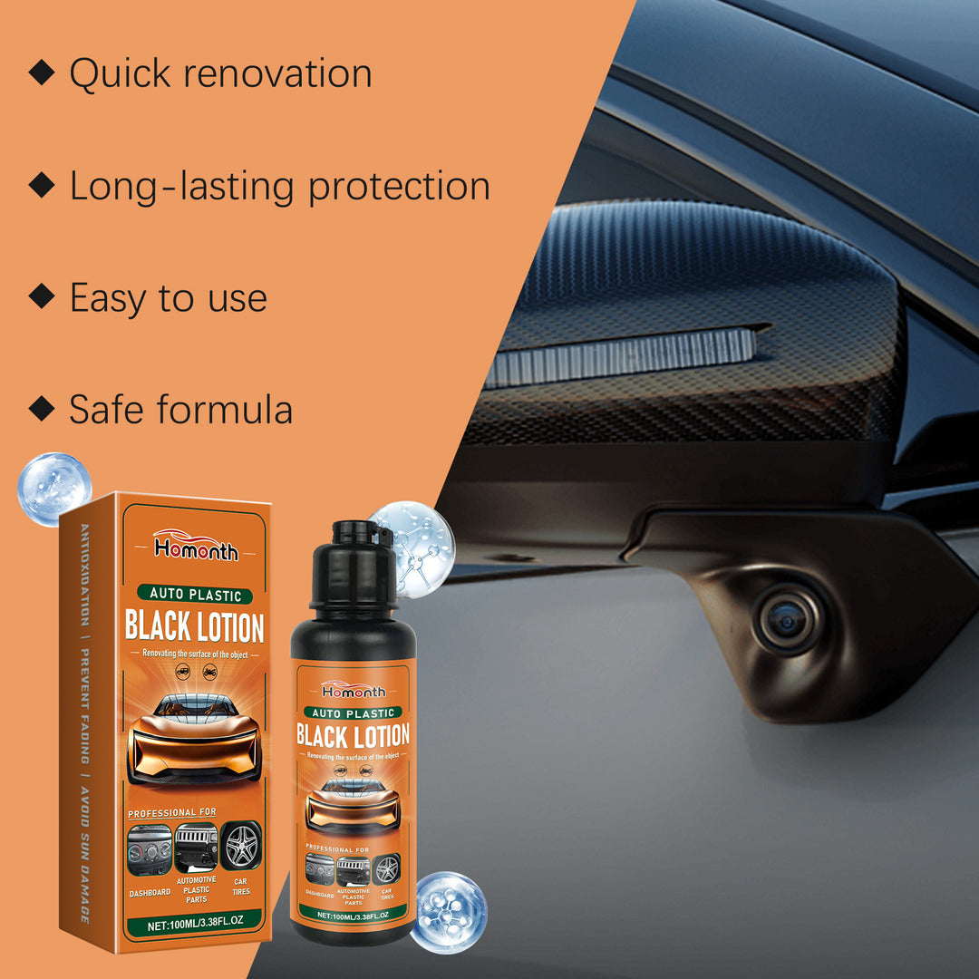 Automotive Plastic Retreader Interior Parts Stain Cleaning, Blackening And Brightening Care Plastic Retreader