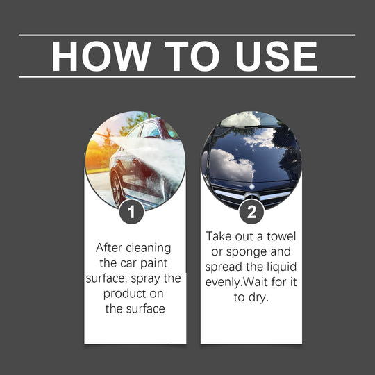 Car Coating Spray Set, Car Paint Polishing Maintenance Anti-Fouling Repair Paint Scratches And Stains Repair