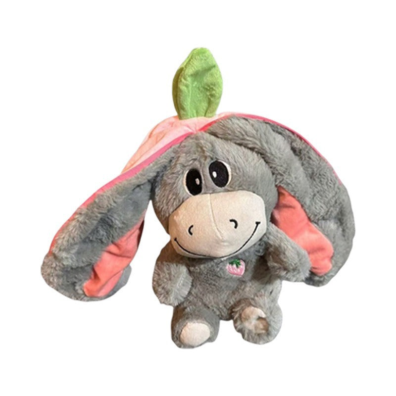 Cute Breathable Plush Toy Companion Sleep Animal Plush Doll Soothing Music Toy