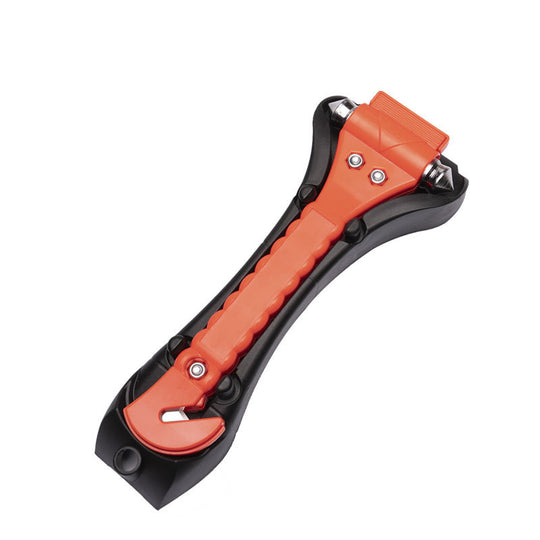 Car 2-in-1 safety hammer with base life-saving emergency hammer fire escape hammer car mounted window breaker