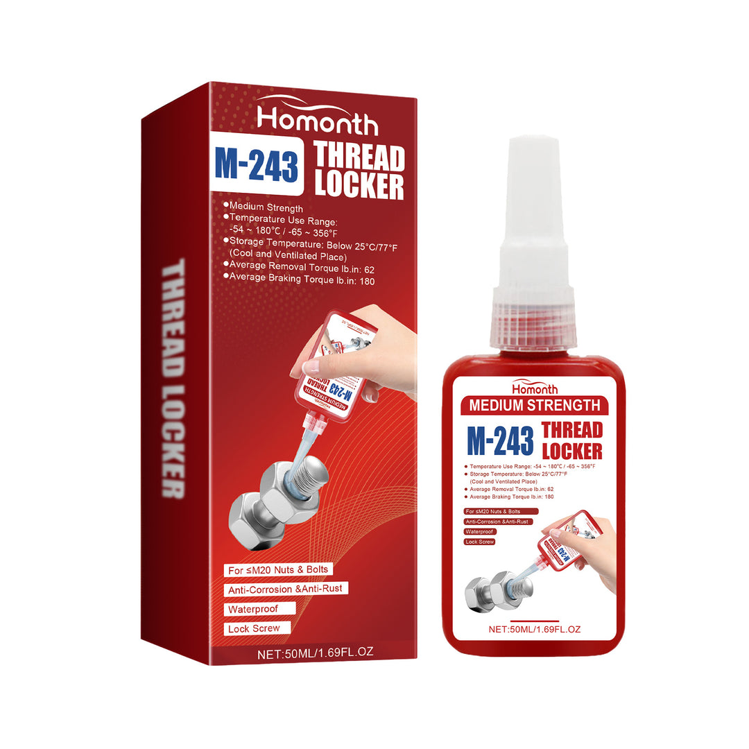 Homonth Automotive Thread Lock Sealant, Automotive Special Anti-Thread Lock Nut Bolt Rust Sealant