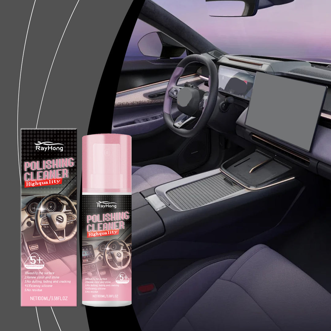 Rayhong Automotive Interior Polishing Agent, Automotive Leather Interior Maintenance, Cleaning, Care, Polishing And Refurbishment Agent