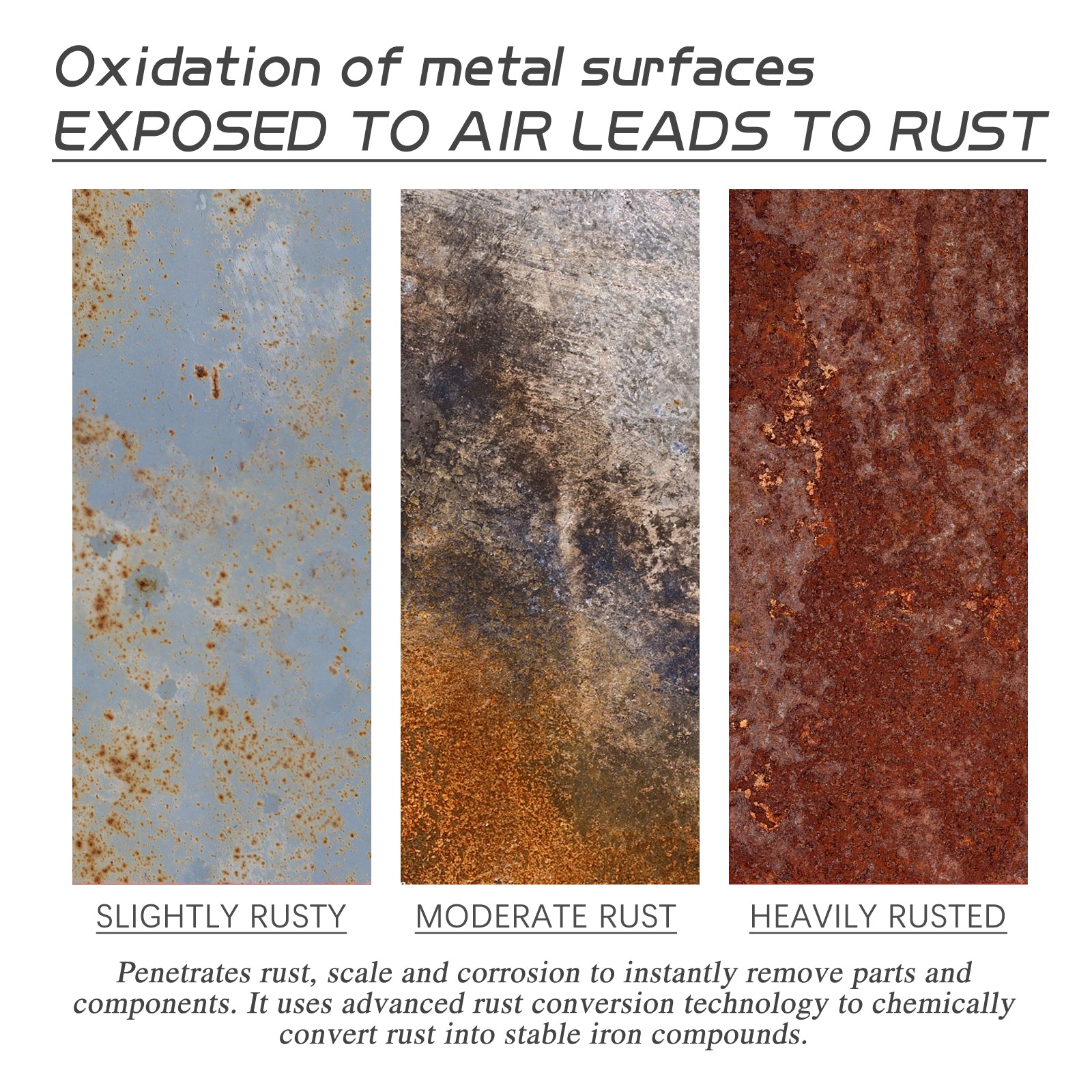 Rayhong Anti-Rust Conversion Agent Spray Automobile Wheel Hub Tire Rim Door Lock Cleaning Rust Remover Lubricant