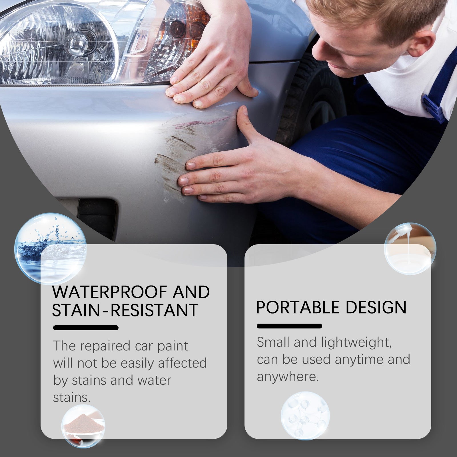 Car Retouching Pen Car Retouching Scratch Scratch Repair Refurbished Car Color Retouching Pen