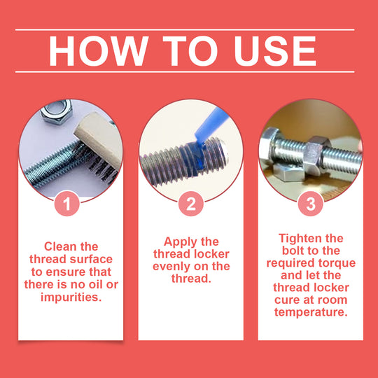 Homonth Automotive Thread Lock Sealant, Automotive Special Anti-Thread Lock Nut Bolt Rust Sealant