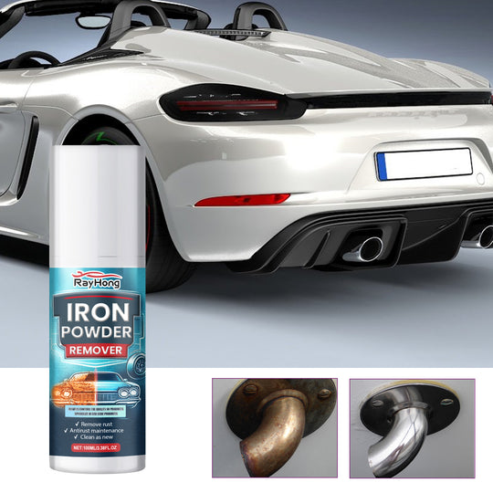 Iron Powder Remover, Strong Cleaning Reconditioning Rust Remover Spray For Car Metal Parts