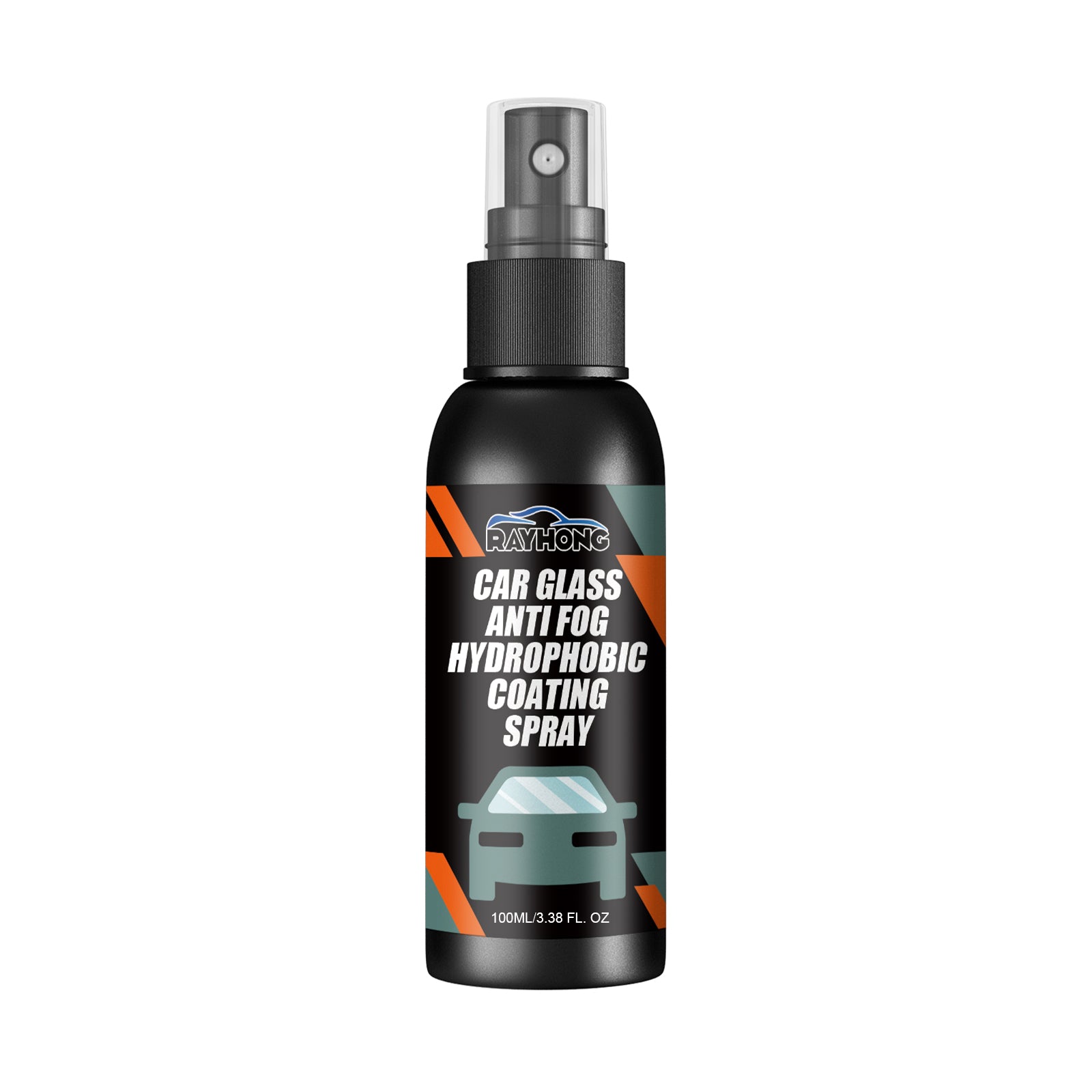 Rayhong Car Glass-Anti Fog Hydrophobic Coating Spray, Rearview Mirror Windshield Cleaner Stains Hydrophobic Water Spray Antifogging Agent