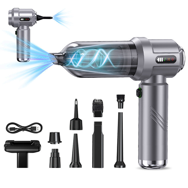 Car vacuum cleaner small high suction household car portable inflatable dual-use handheld car dust blower