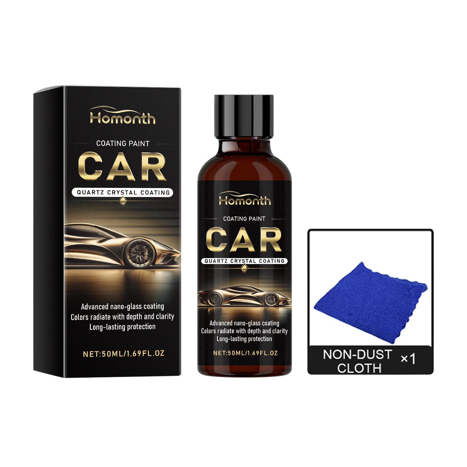 Nanometer Coating Crystallizing Agent, Car Decontamination Refurbishing Cleaning Maintenance Cleaning Polish