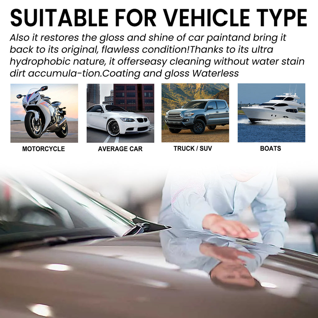 Jaysuing Purple Coating Agent Automotive Scratch Finish Cleaning Dust Reconditioning Polishing Maintenance Coating Agent