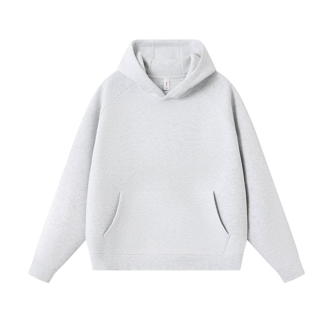Loose hooded sweatshirt