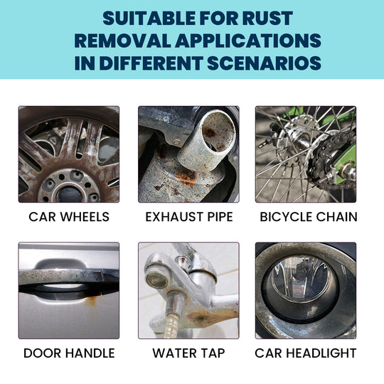 Iron Powder Remover, Strong Cleaning Reconditioning Rust Remover Spray For Car Metal Parts