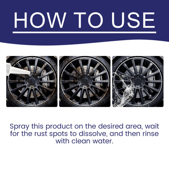 Anti Rust Lubricant, Automobile Wheel Reconditioning Plating Crystal Rust Care And Maintenance Cleaning Agent
