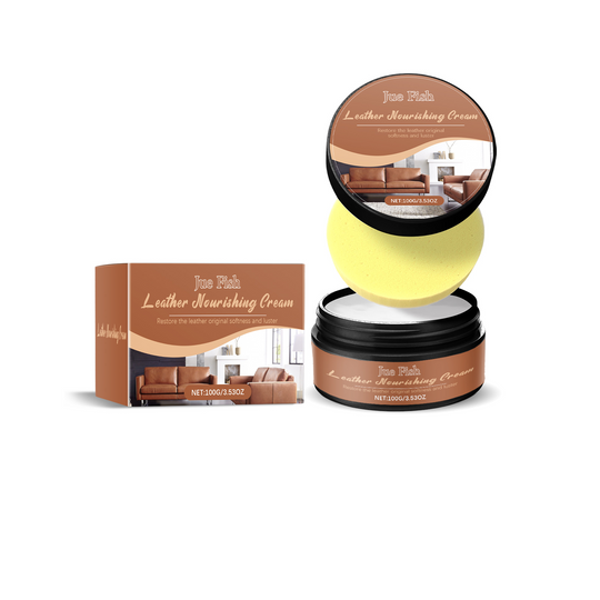 Jue-Fish Leather Repair Cream Leather Renovation Repair Furniture Sofa Leather Maintenance Multi-Functional Care Cream